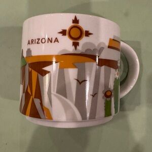 Starbucks Arizona Mug - White, Brown, Orange